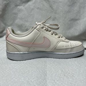 Blush pink Nike shoes